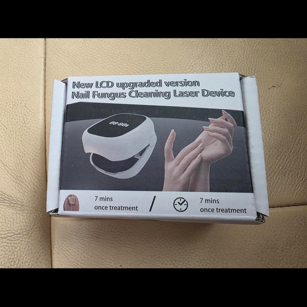 LCD Nail Fungus Cleaning Laser Device